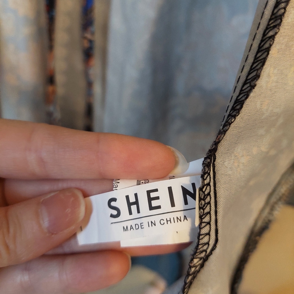 Boho Flowy Kimono Duster XL | Sheer Festival Layering Wrap - Picture 6 of 10